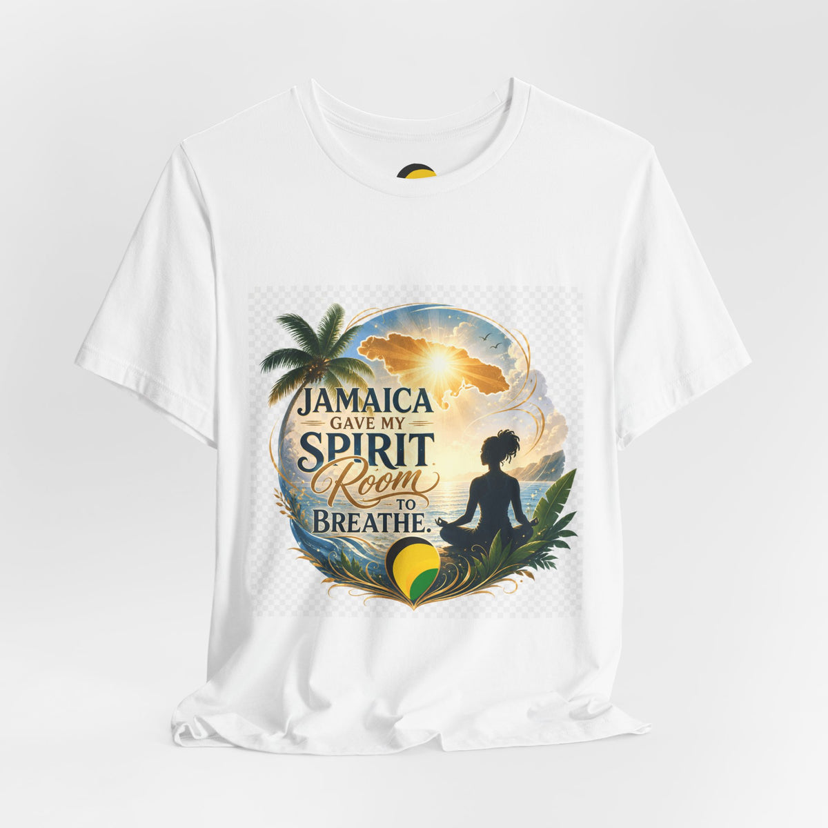 American Travel Polo — "Seeing the World Through Your Eyes" Graphic Shirt