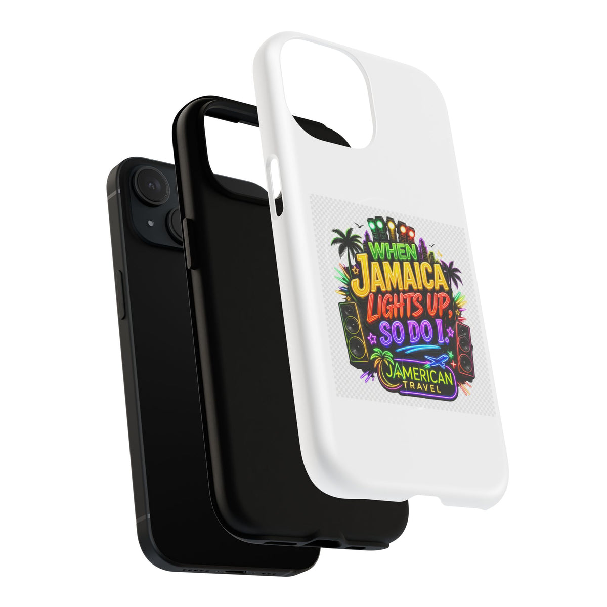 Jamaica Lights Up Phone Case — Tough Magnetic Protective Case