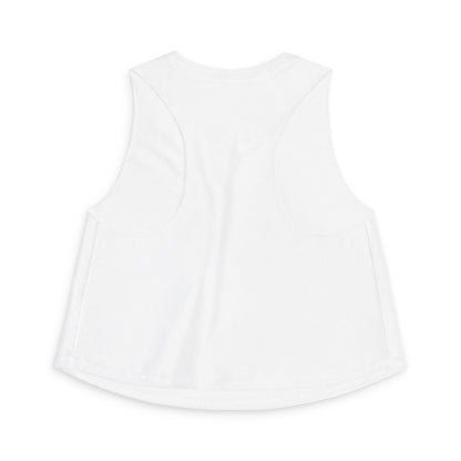 Island Soul Crop Top — American Passport Tropical Travel Graphic