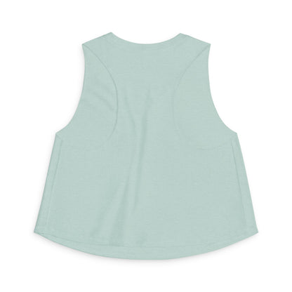 Island Soul Crop Top — American Passport Tropical Travel Graphic