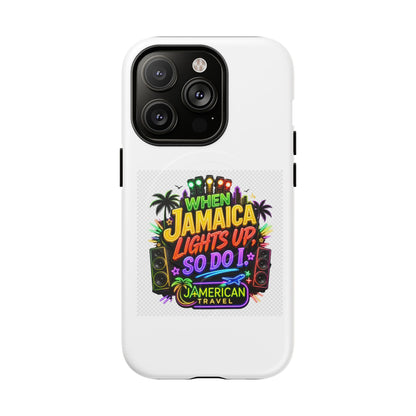 Jamaica Lights Up Phone Case — Tough Magnetic Protective Case