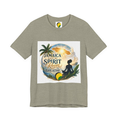 American Travel Polo — "Seeing the World Through Your Eyes" Graphic Shirt