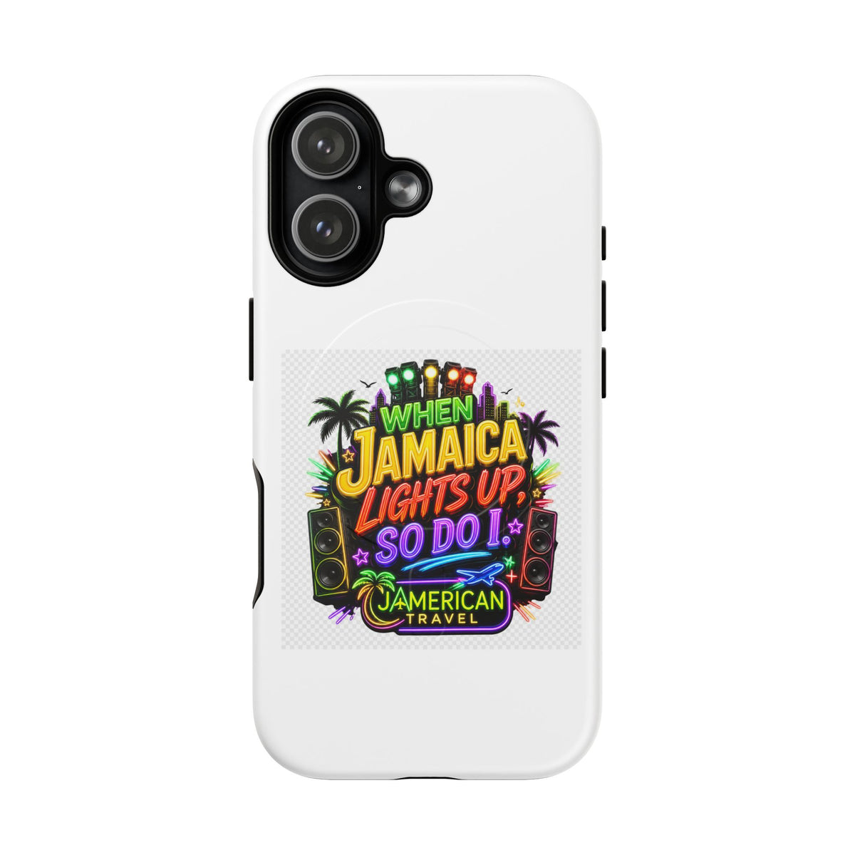 Jamaica Lights Up Phone Case — Tough Magnetic Protective Case