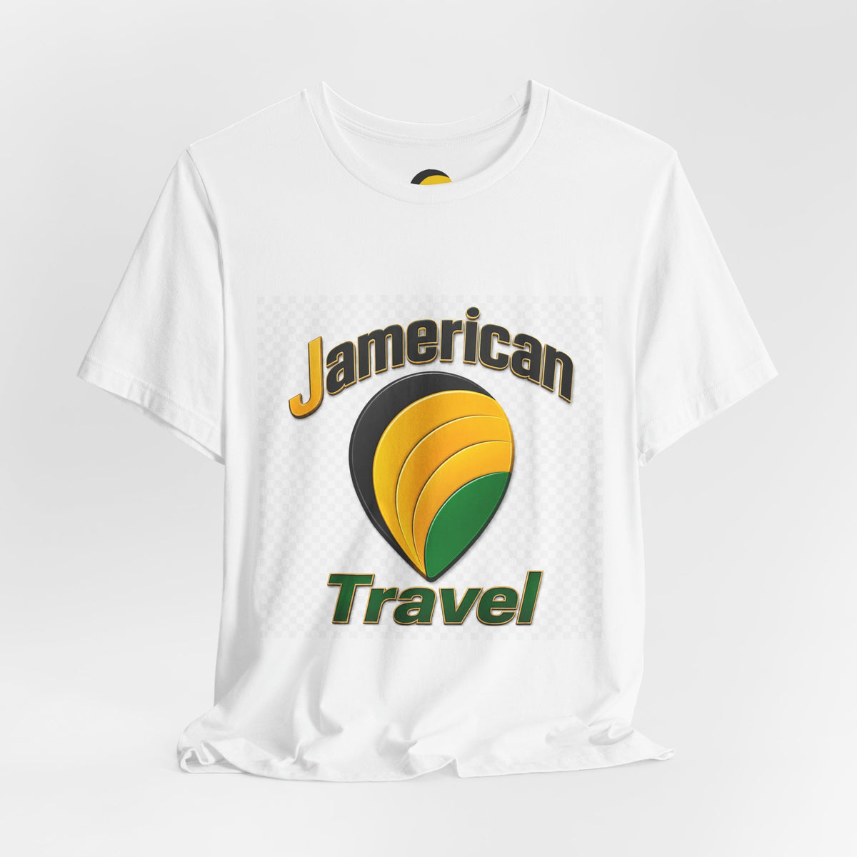 Jamerican Travel T-Shirt | Vintage Travel Logo Tee