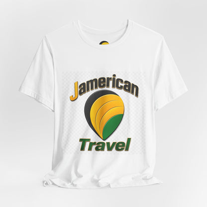 Jamerican Travel T-Shirt | Vintage Travel Logo Tee