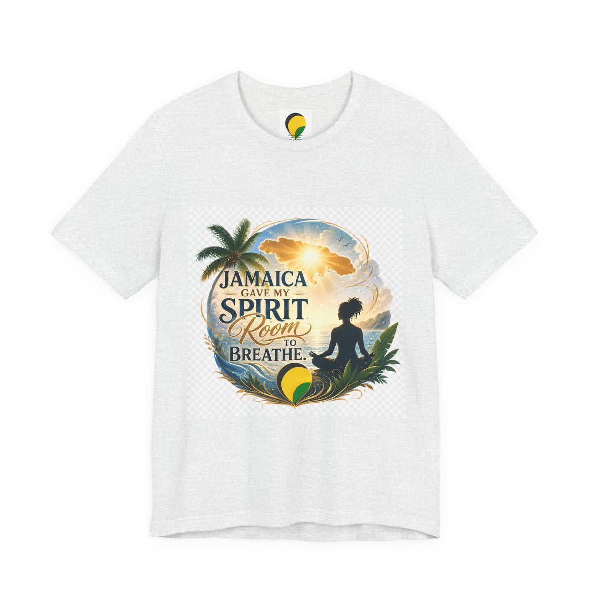 American Travel Polo — "Seeing the World Through Your Eyes" Graphic Shirt
