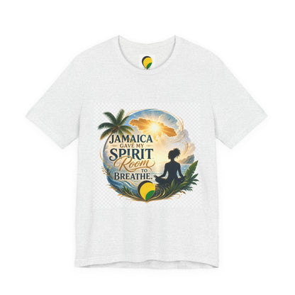 American Travel Polo — "Seeing the World Through Your Eyes" Graphic Shirt