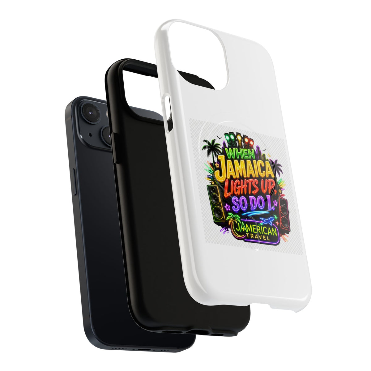Jamaica Lights Up Phone Case — Tough Magnetic Protective Case
