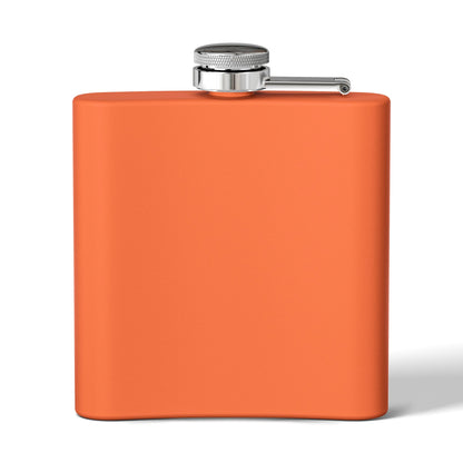 Jamaica Spirit Flask — 6oz Stainless Steel Travel Hip Flask