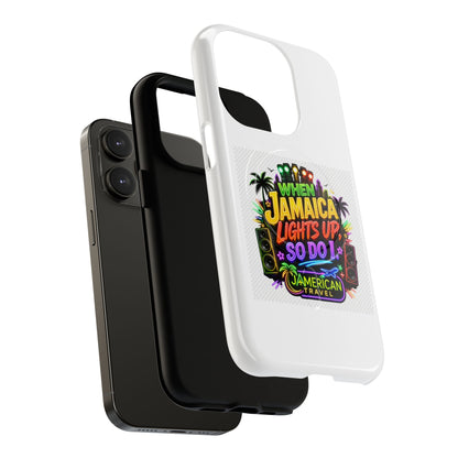 Jamaica Lights Up Phone Case — Tough Magnetic Protective Case