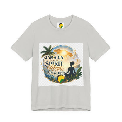 American Travel Polo — "Seeing the World Through Your Eyes" Graphic Shirt