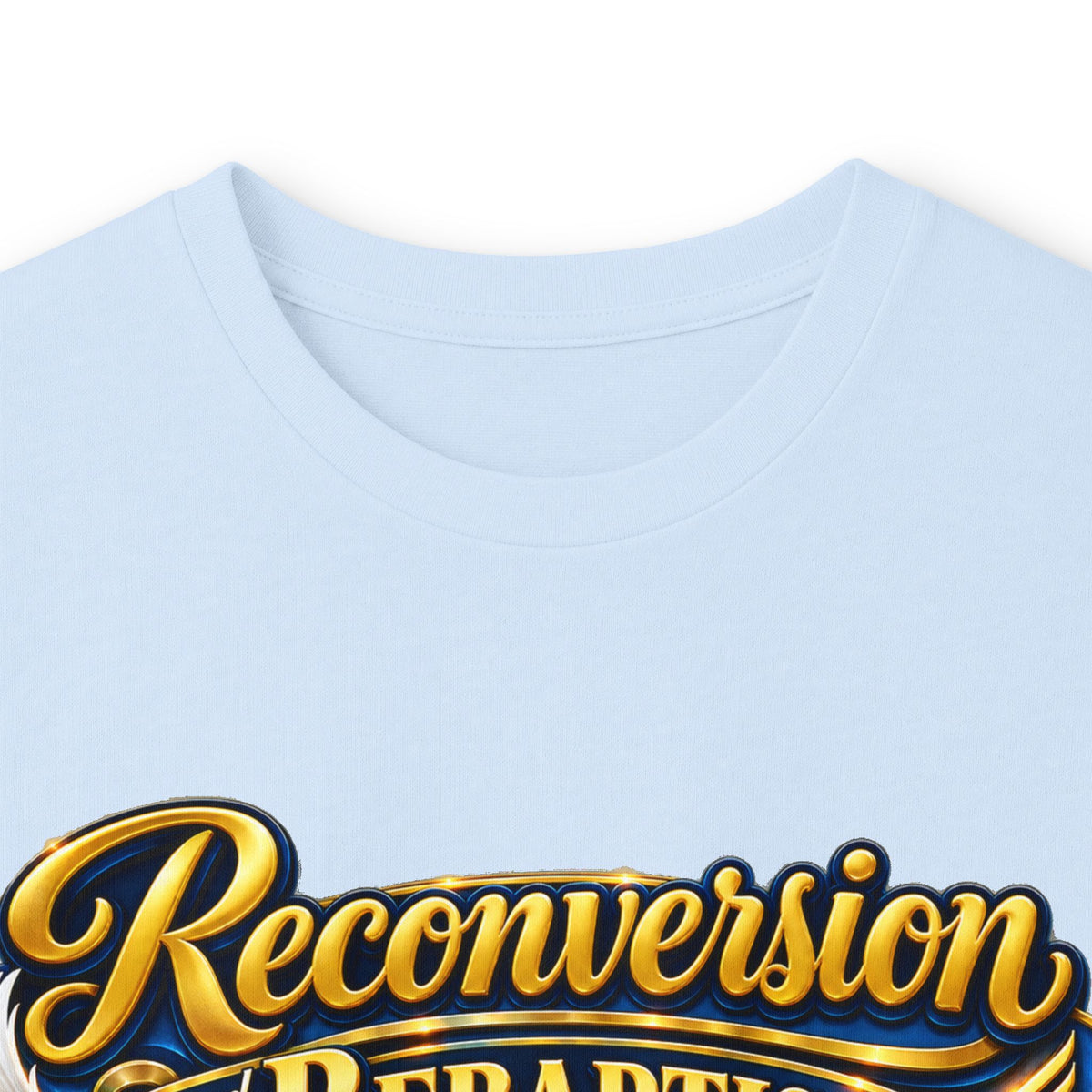 Reconversion Rebaptism Scripture Design Long Sleeve Tee | Christian Faith Shirt