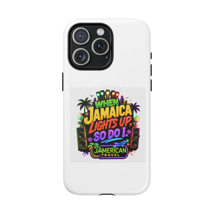 Jamaica Lights Up Phone Case — Tough Magnetic Protective Case