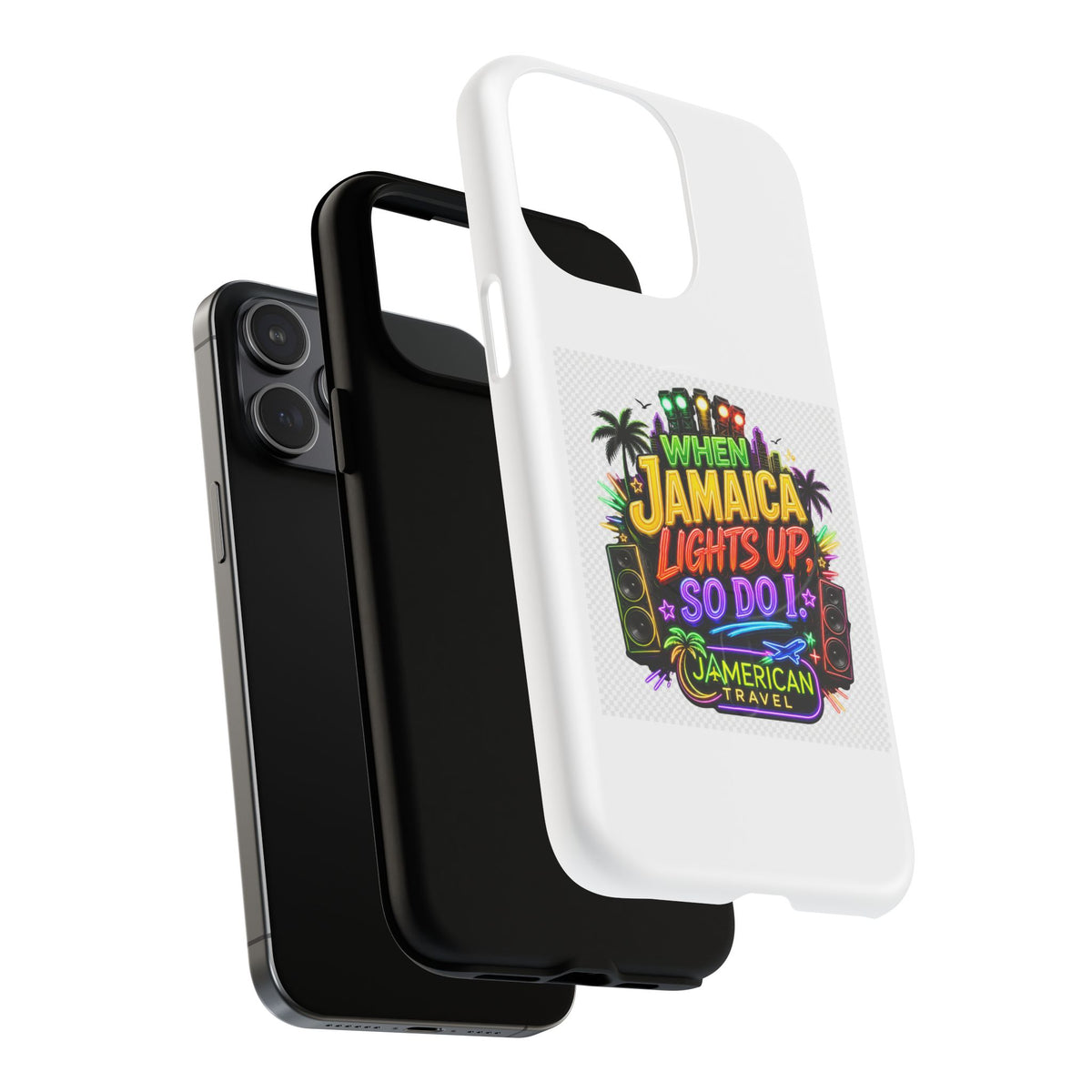 Jamaica Lights Up Phone Case — Tough Magnetic Protective Case
