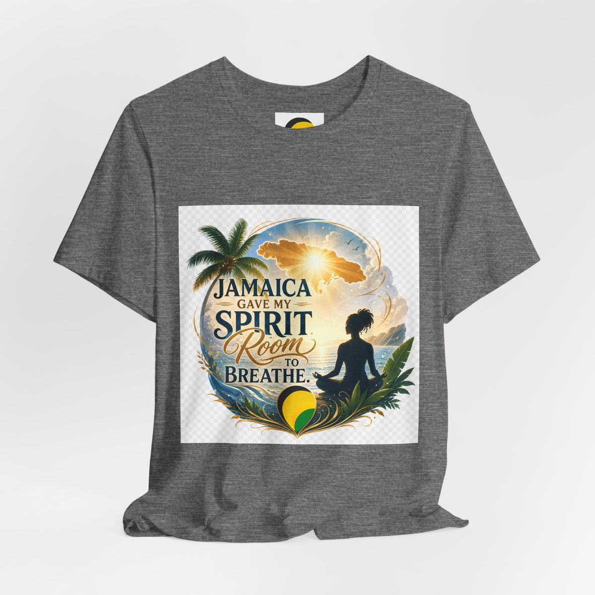 American Travel Polo — "Seeing the World Through Your Eyes" Graphic Shirt