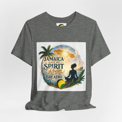 American Travel Polo — "Seeing the World Through Your Eyes" Graphic Shirt