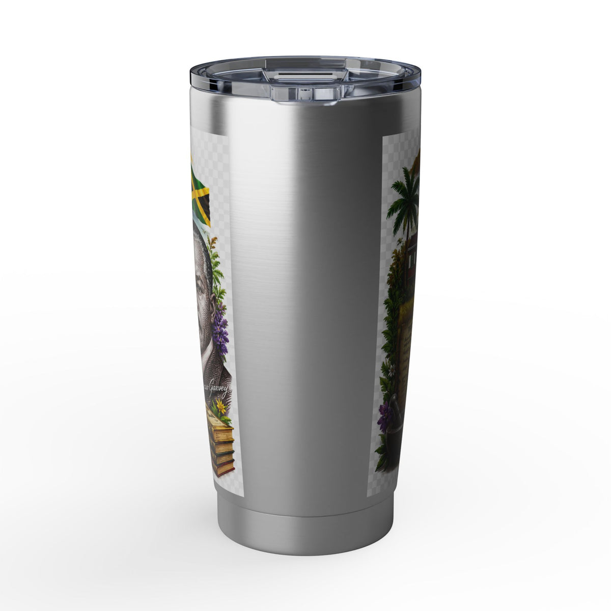 Cannabis Leaf Vagabond 20oz Tumbler – Rasta Herb of Life Travel Cup