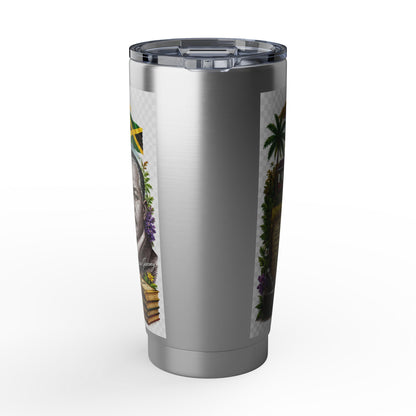 Cannabis Leaf Vagabond 20oz Tumbler – Rasta Herb of Life Travel Cup