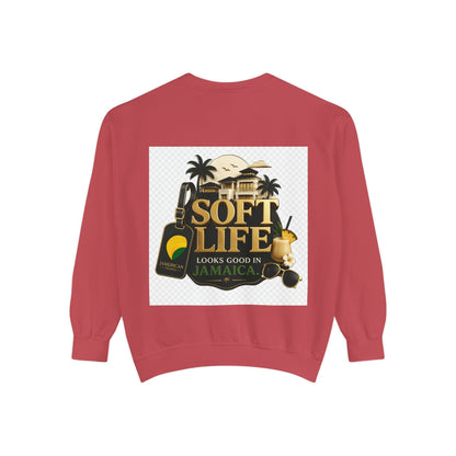 This island didn't just host me it claimed me Yard forever Sweatshirt | Soft Life Jamaica Crewneck
