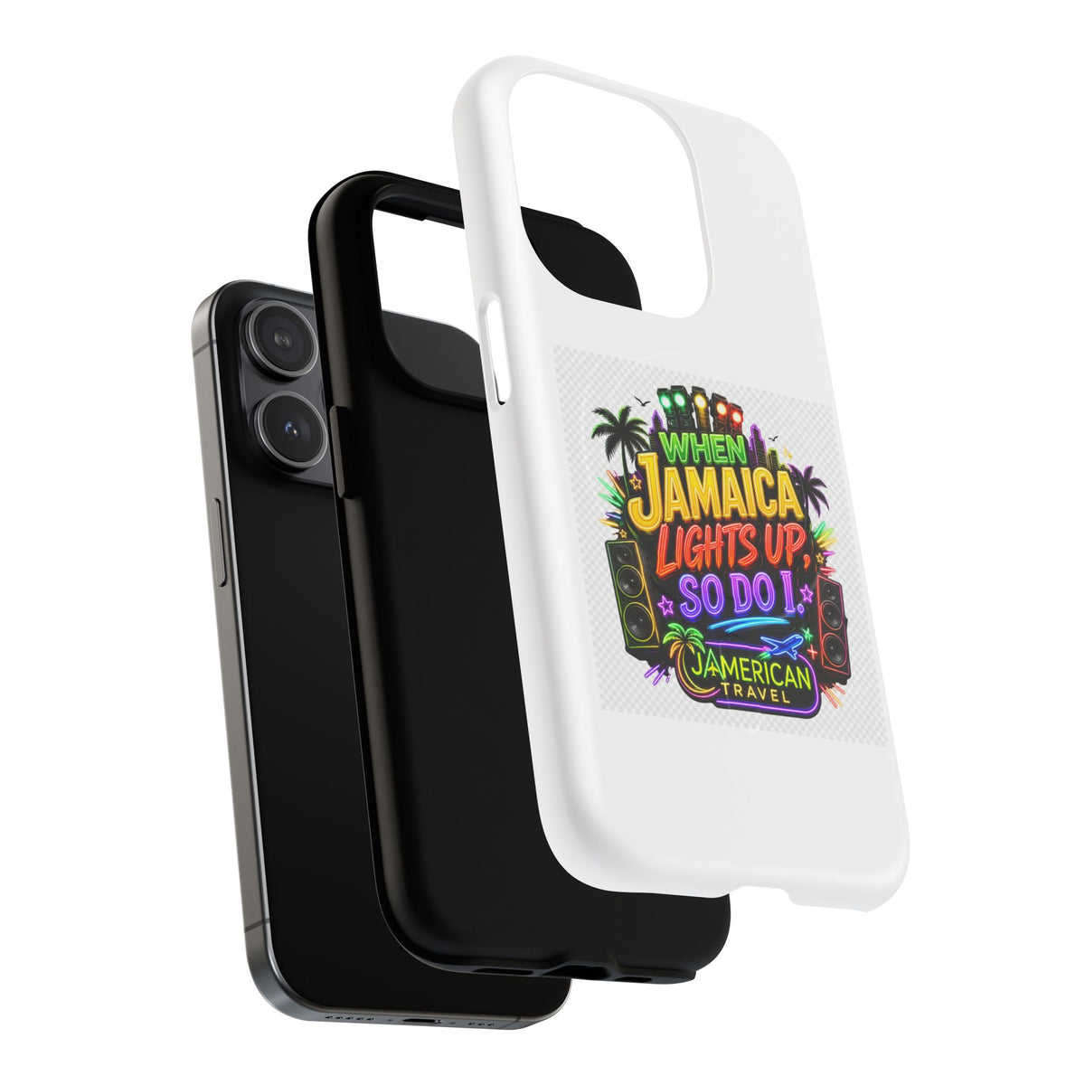 Jamaica Lights Up Phone Case — Tough Magnetic Protective Case