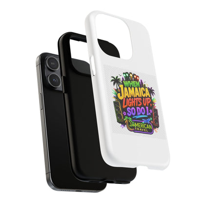 Jamaica Lights Up Phone Case — Tough Magnetic Protective Case