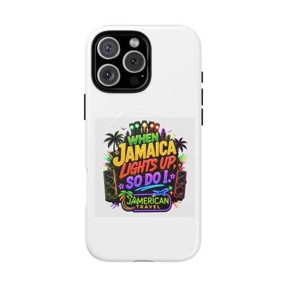 Jamaica Lights Up Phone Case — Tough Magnetic Protective Case