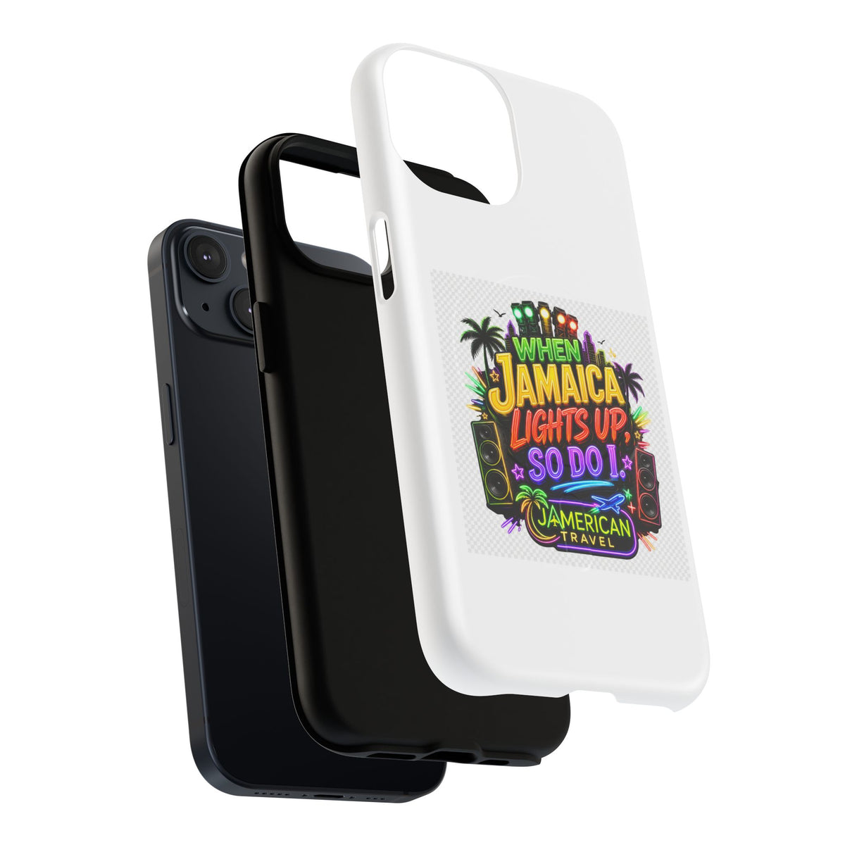 Jamaica Lights Up Phone Case — Tough Magnetic Protective Case
