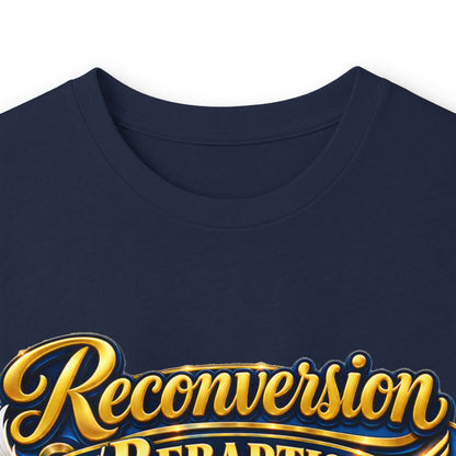 Reconversion Rebaptism Scripture Design Long Sleeve Tee | Christian Faith Shirt