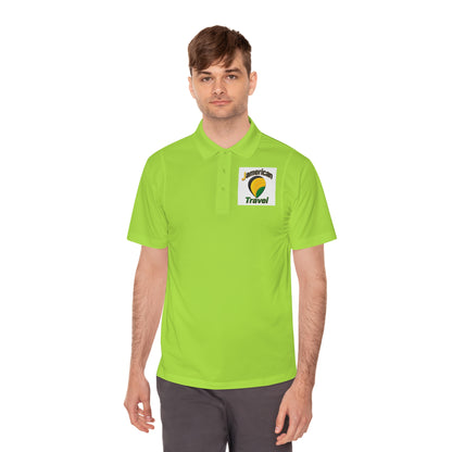 American Travel Logo Polo — Men’s Sport Polo Shirt