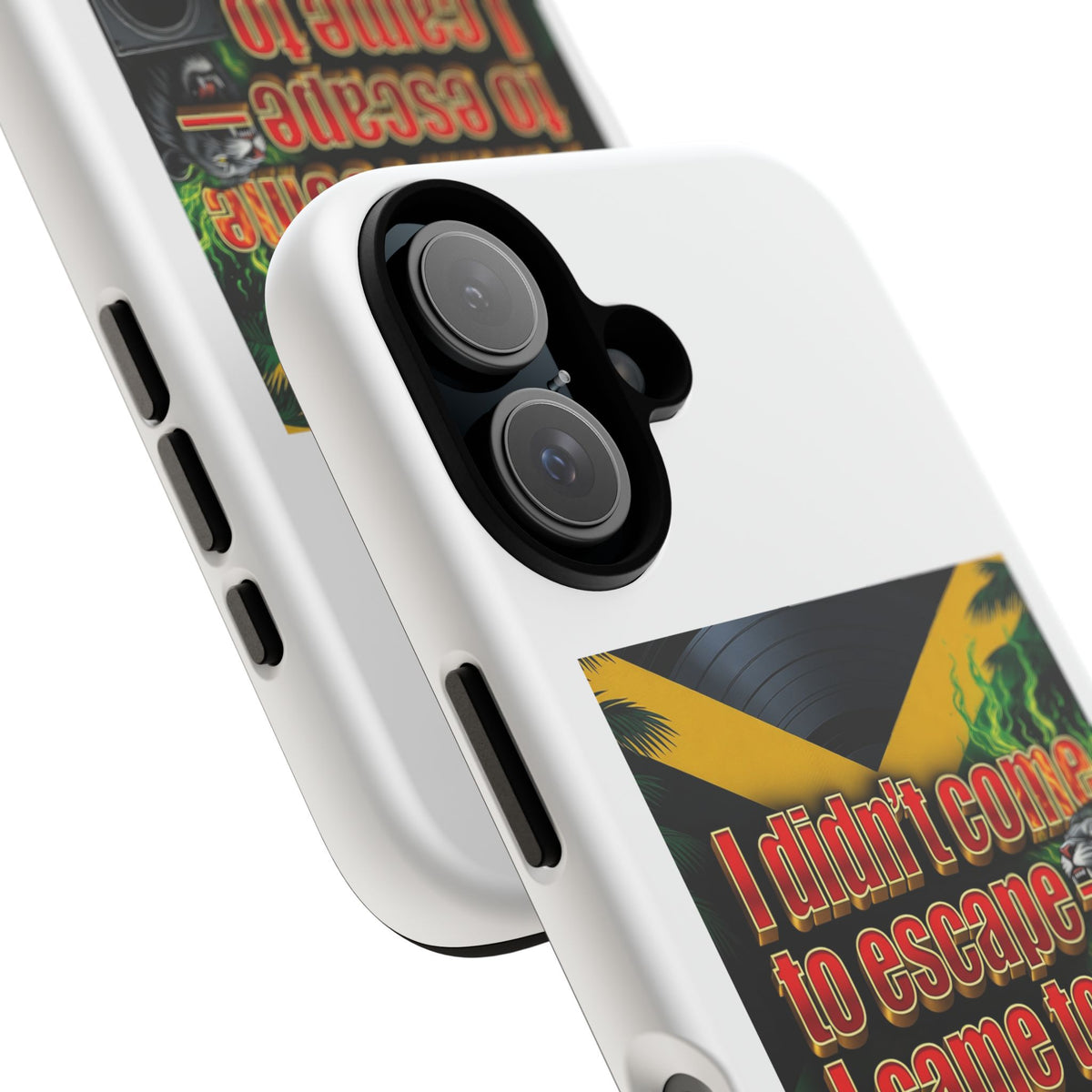 Jamaica Rhythm Phone Case — "I didn't come to escape, I came to remember my rhythm"