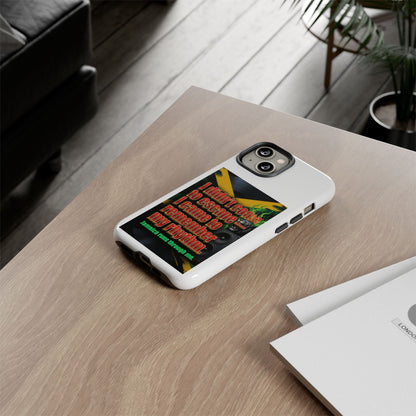 Jamaica Rhythm Phone Case — "I didn't come to escape, I came to remember my rhythm"