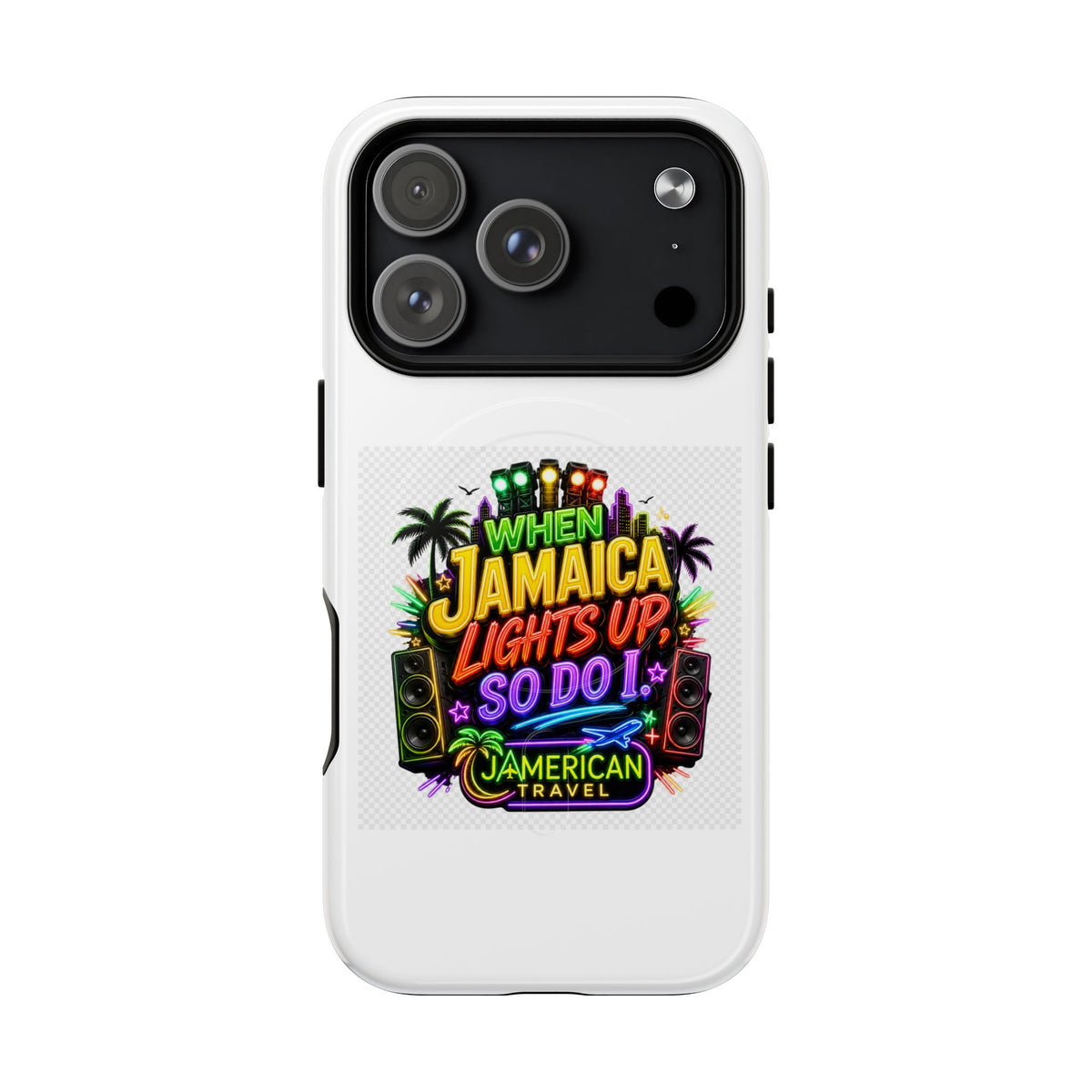Jamaica Lights Up Phone Case — Tough Magnetic Protective Case