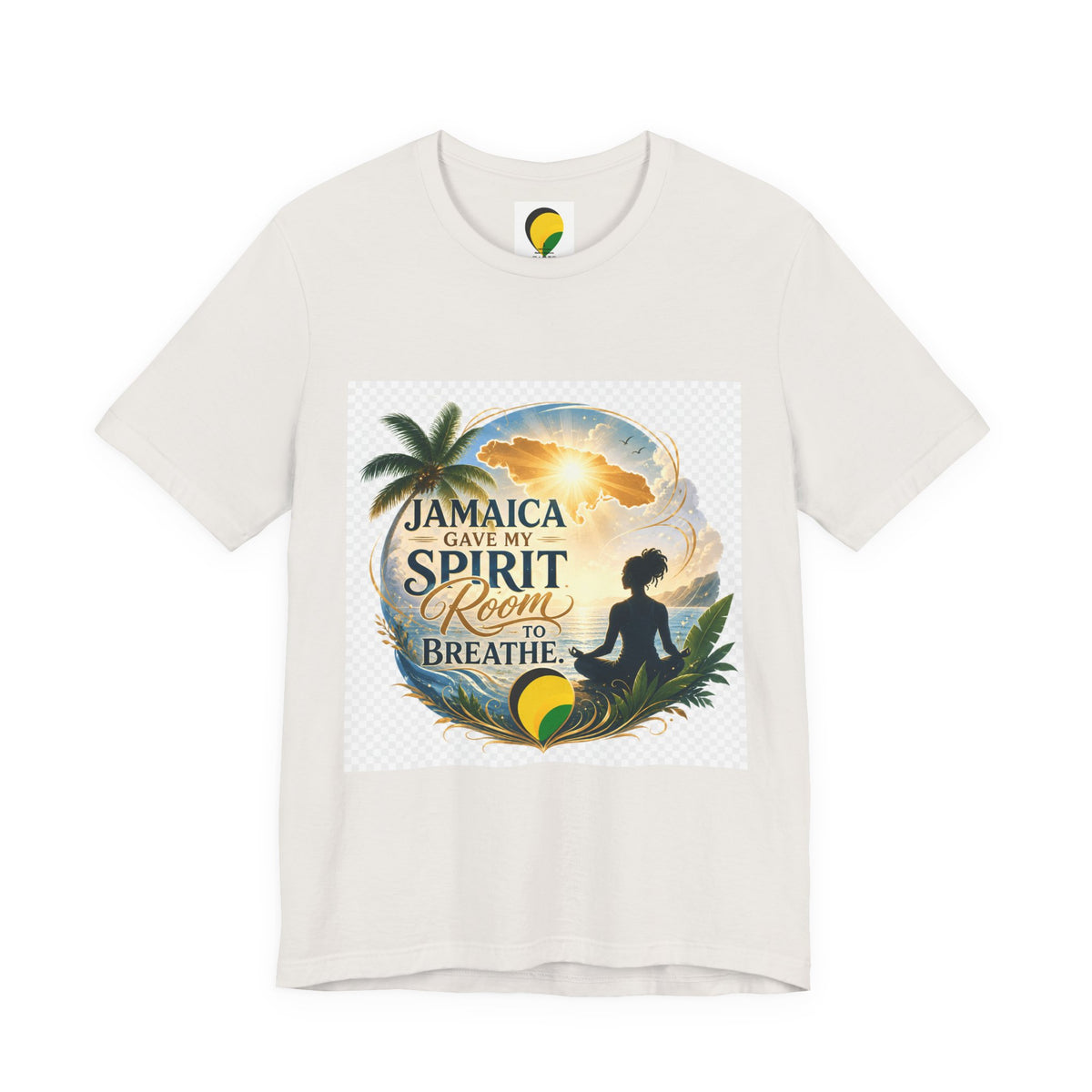 American Travel Polo — "Seeing the World Through Your Eyes" Graphic Shirt