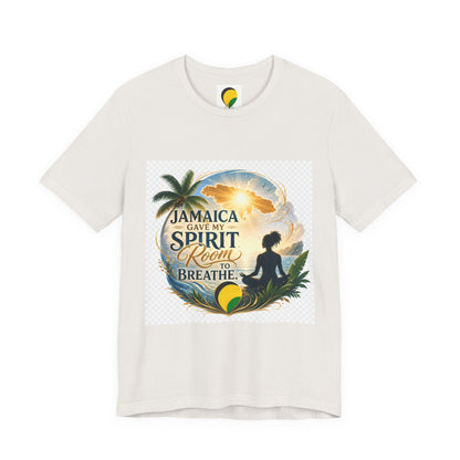 American Travel Polo — "Seeing the World Through Your Eyes" Graphic Shirt