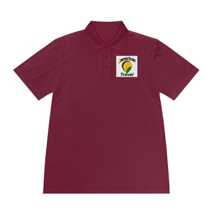 American Travel Logo Polo — Men’s Sport Polo Shirt