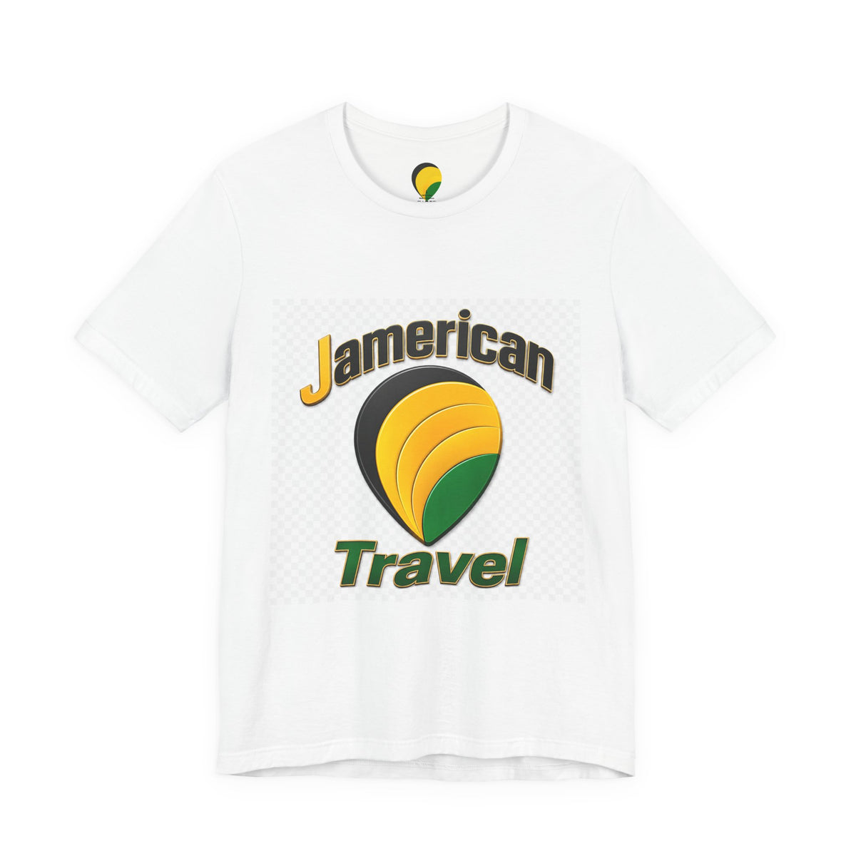 Jamerican Travel T-Shirt | Vintage Travel Logo Tee