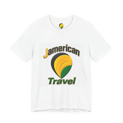 Jamerican Travel T-Shirt | Vintage Travel Logo Tee