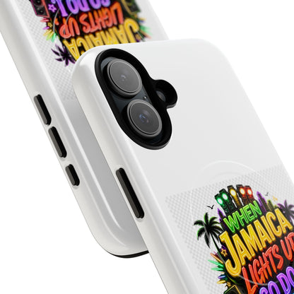 Jamaica Lights Up Phone Case — Tough Magnetic Protective Case