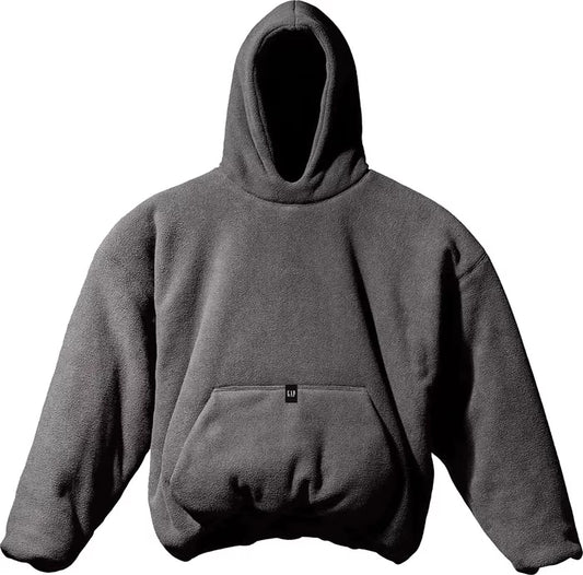 Yeezy Gap Engineered by Balenciaga Polar Fleece Padded Hoodie - Dark Grey
