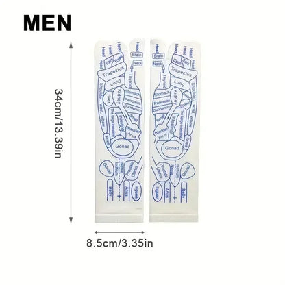 Physiotherapy Foot Care Massage Relieve Tired Feet Sock Acupressure Foot Massager Reflexology Socks Foot Acupoint Massage Tool