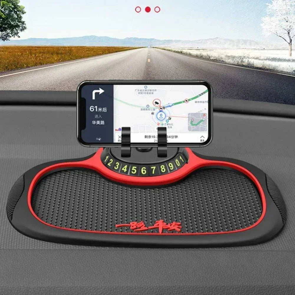 Multi-Functional Car Anti-Slip Mat Auto Phone Holder Non Slip Sticky anti Slide Dash Phone Mount Silicone Dashboard Car Pad Mat