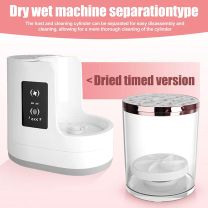 3 in 1 Electric Makeup Brush Cleaner Machine, Brush Cleaner and Dryer